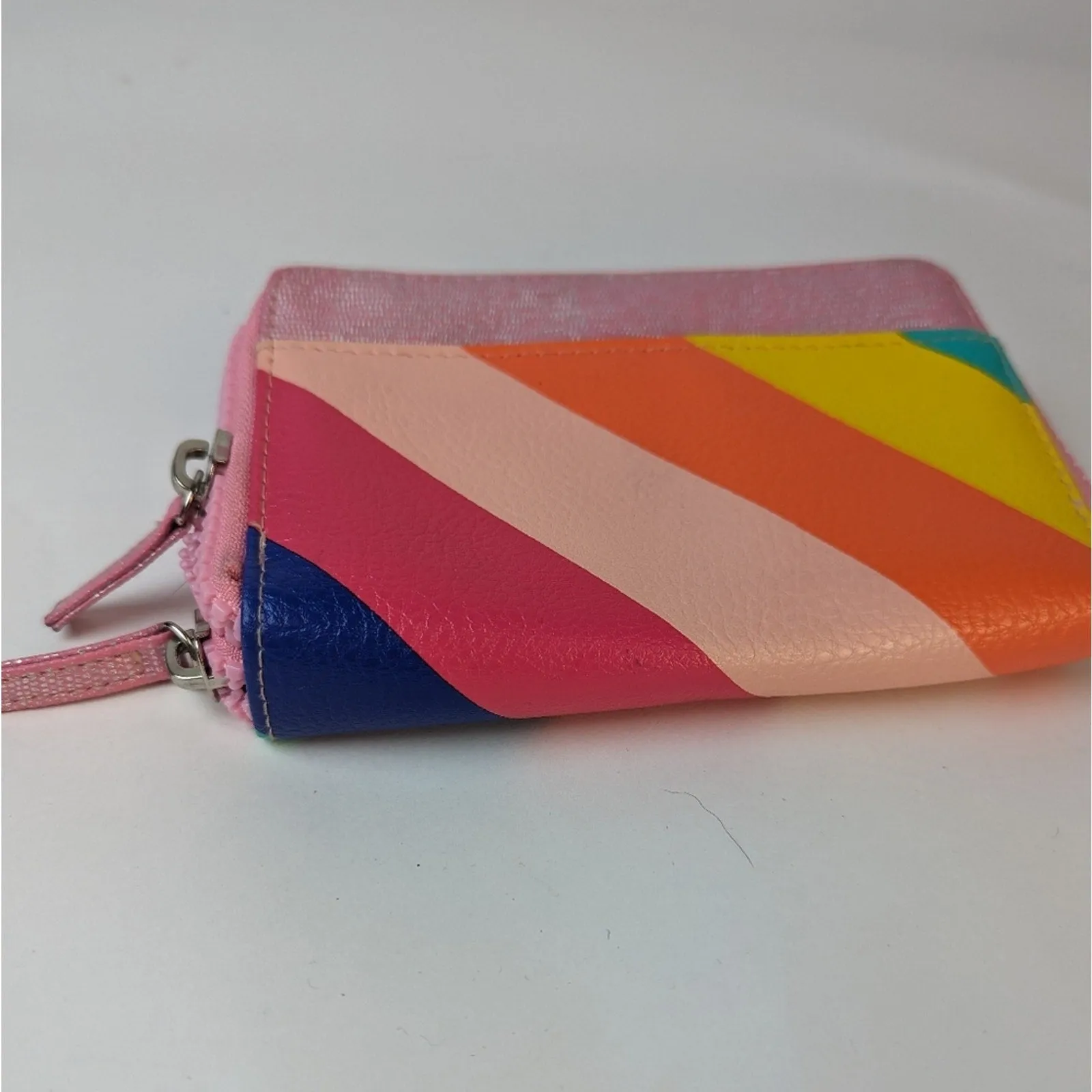 No Boundaries Double Zip Around Wallet