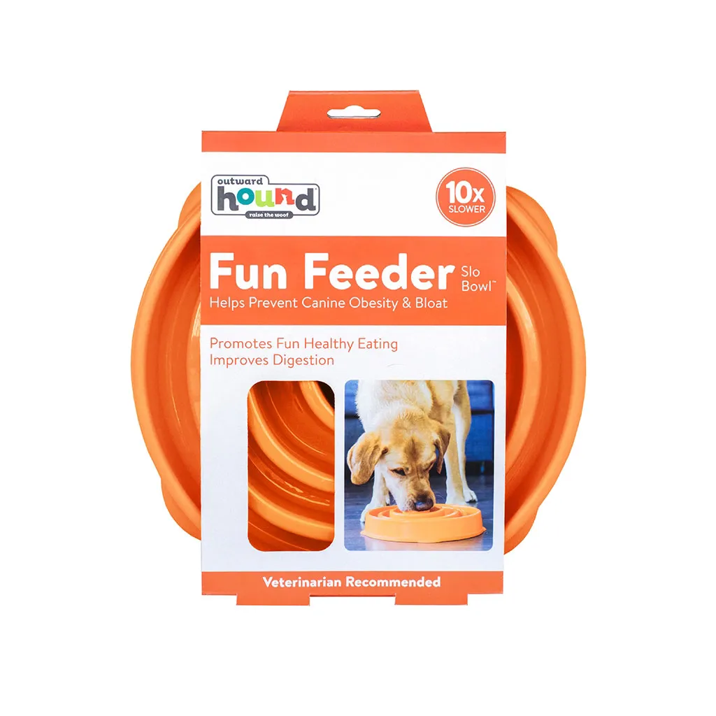 Outward Hound Fun Feeder Slo-Bowl Drop