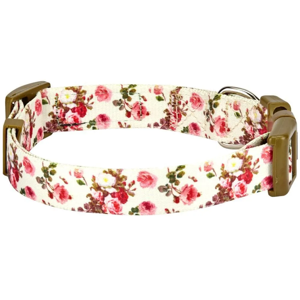 Petal Paws Floral Dog Collar