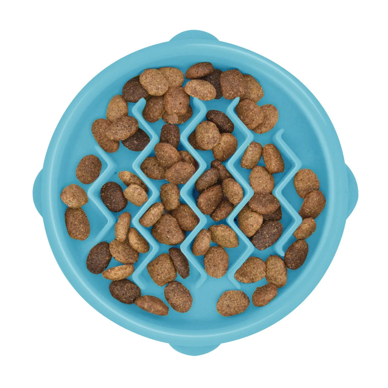 PETSTAGES Kitty Slow Feeder, Blue