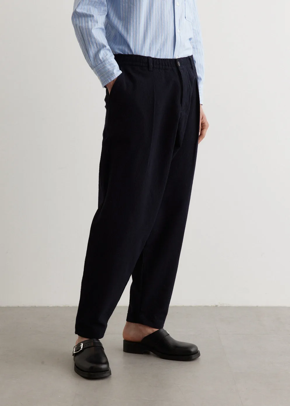 Pleated Track Pants