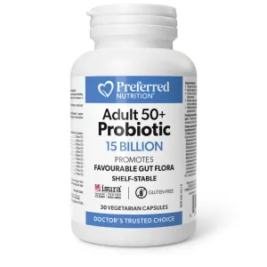 Preferred Nutrition Adult 50  Probiotic 15 Billion