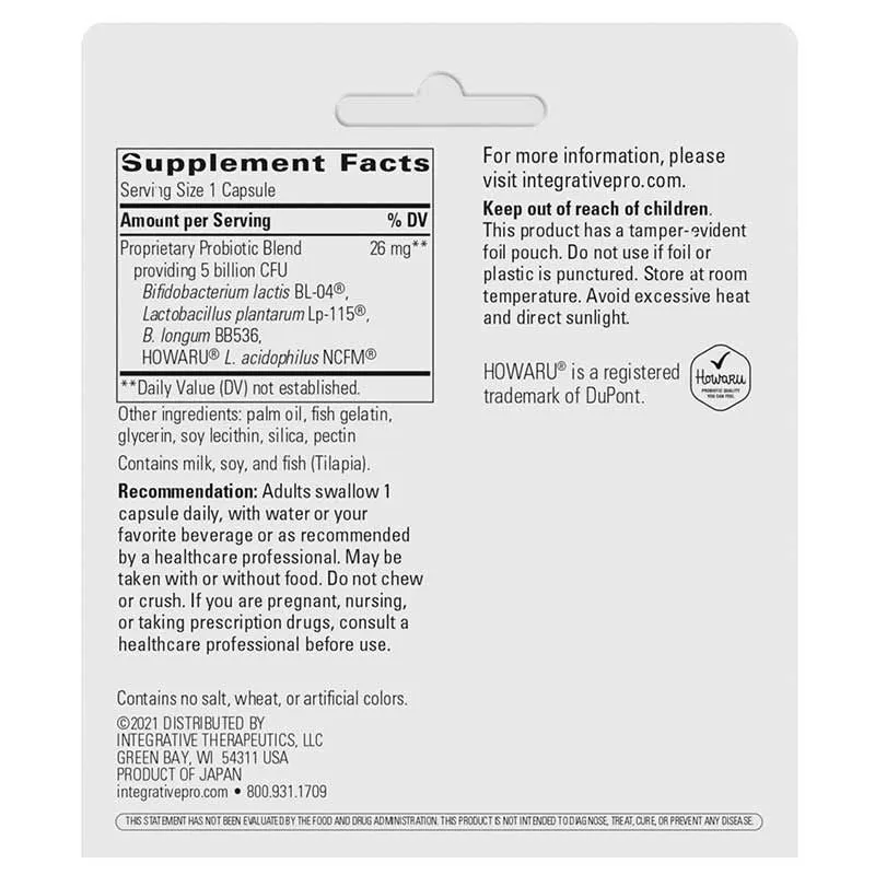 Probiotic Pearls Advantage – Comprehensive Digestive and Immune Support