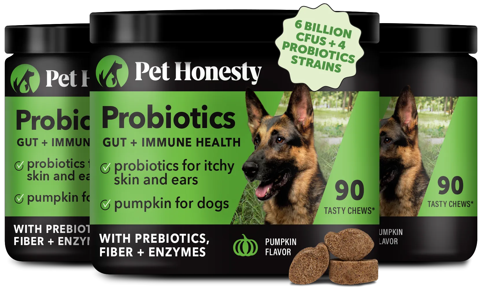 Probiotics Gut   Immune Health 3-Pack (Pumpkin Flavor)