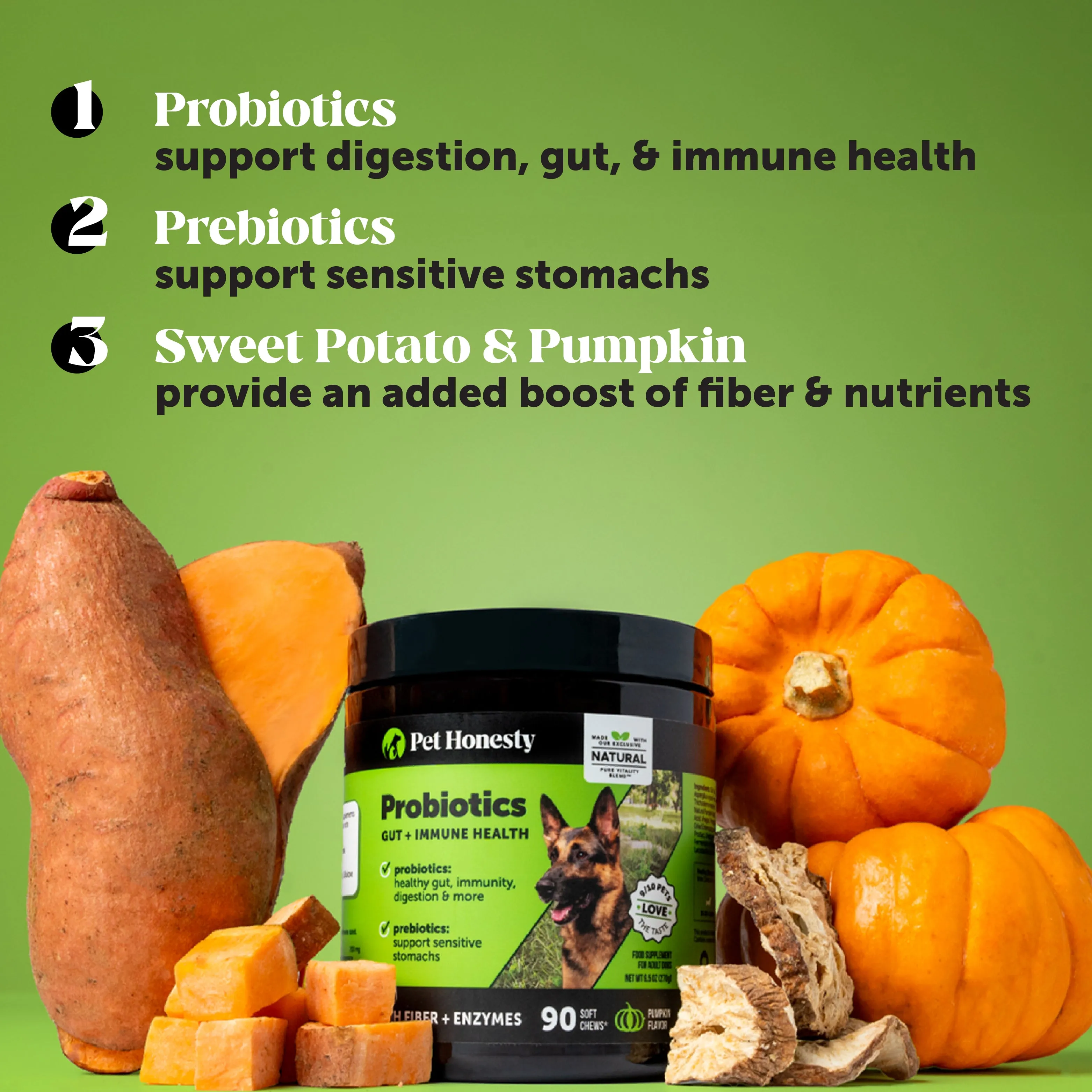 Probiotics Gut   Immune Health 3-Pack (Pumpkin Flavor)
