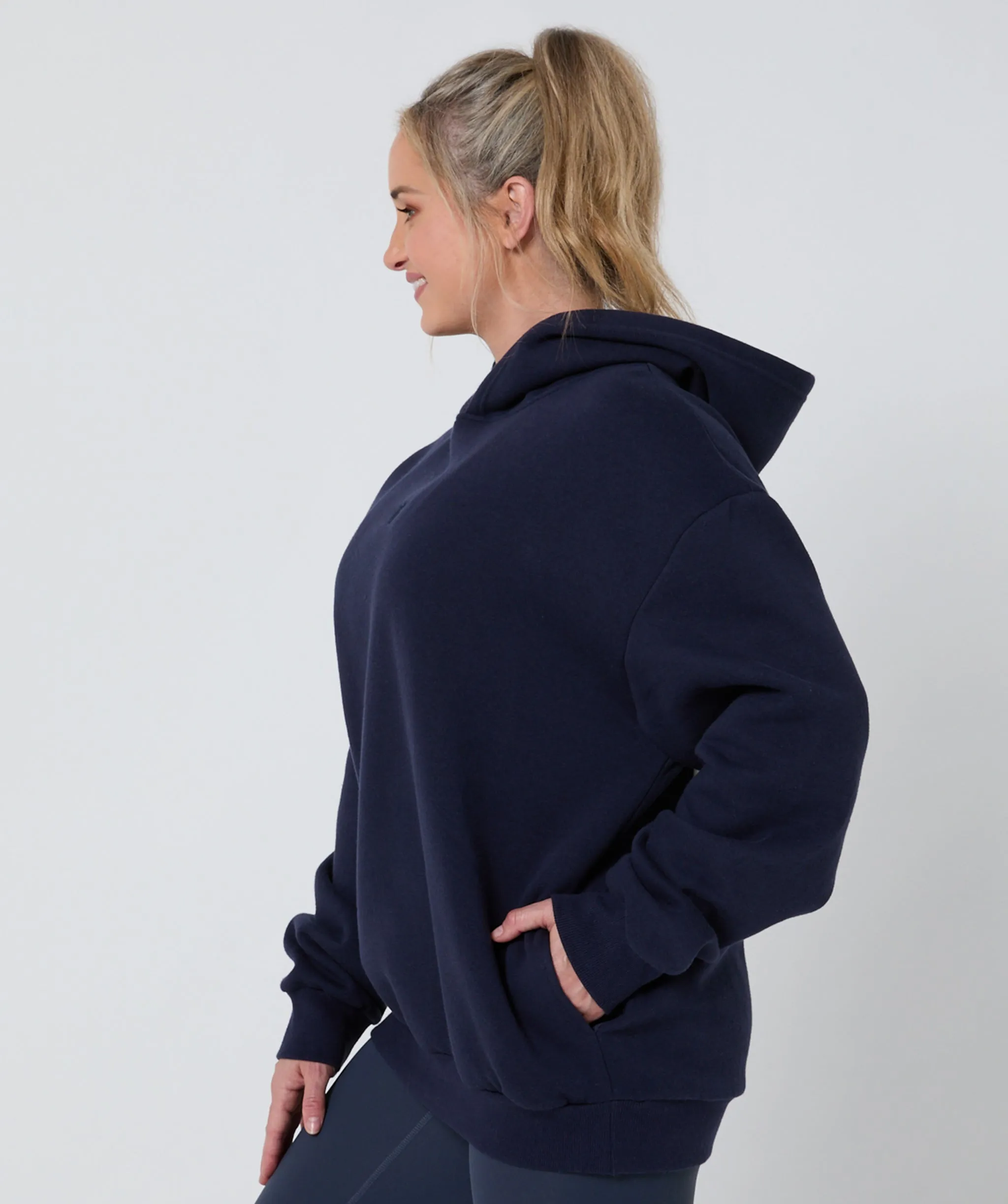 Push Beyond Oversize Hoodie Slate