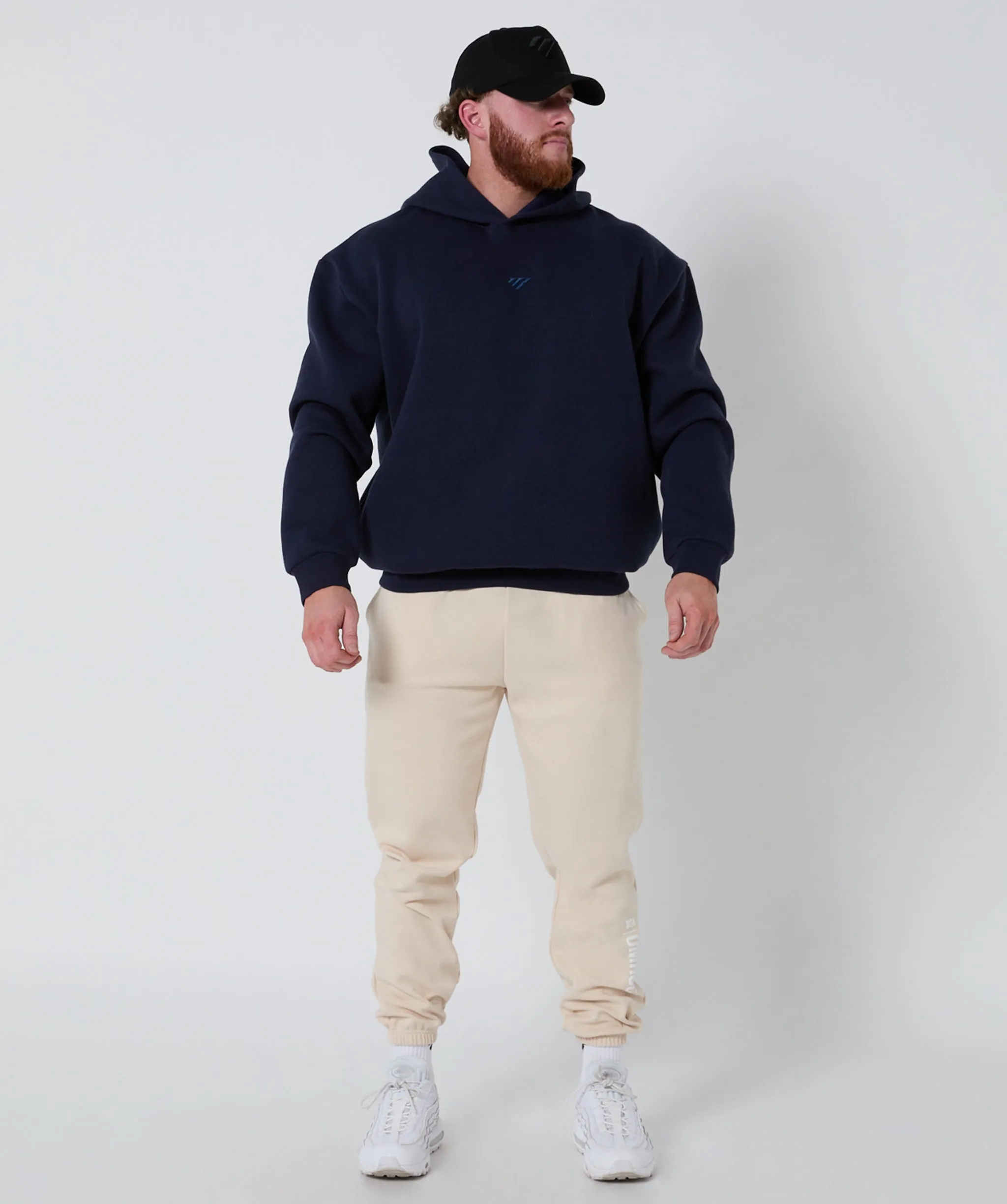 Push Beyond Oversize Hoodie Slate