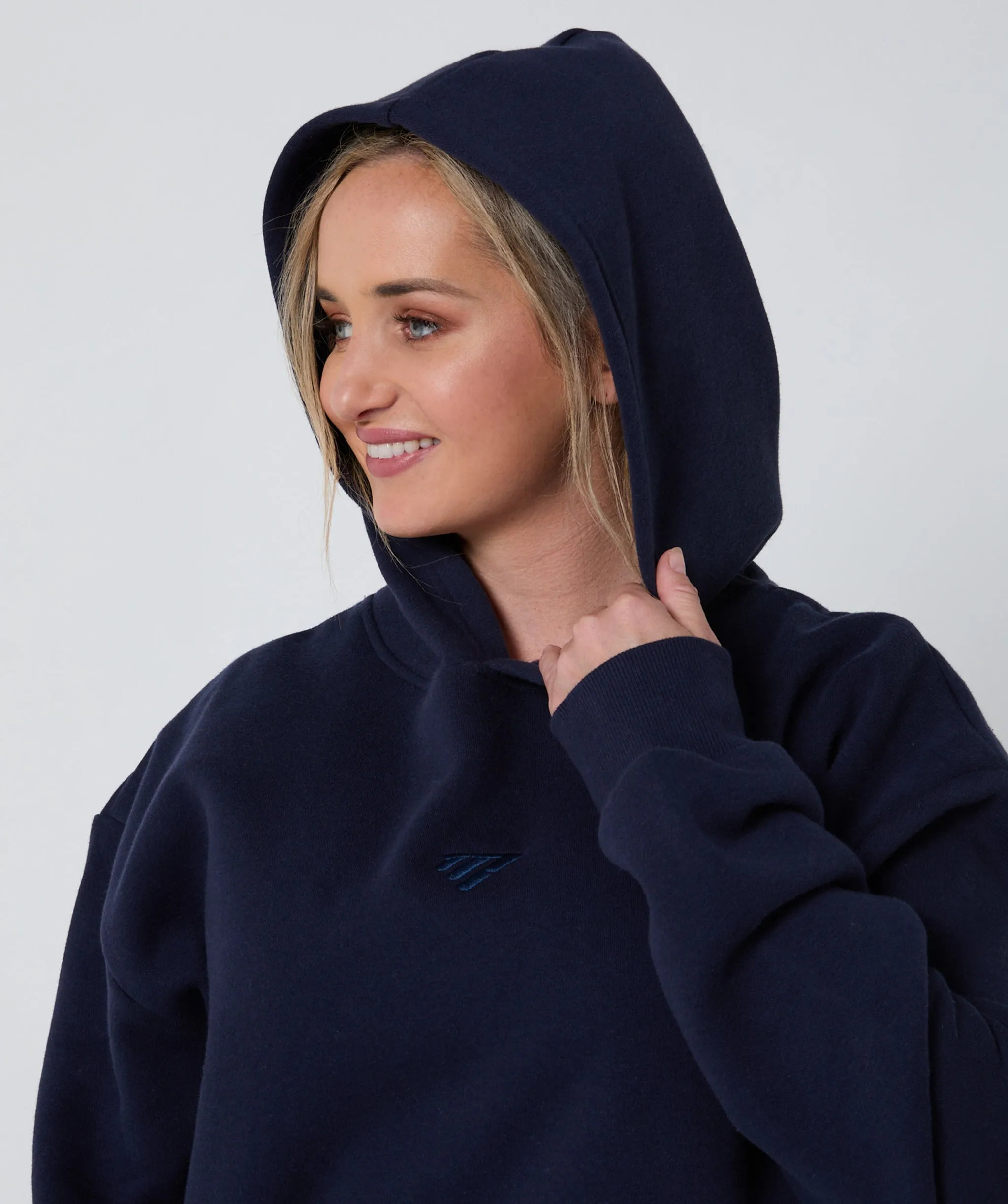 Push Beyond Oversize Hoodie Slate