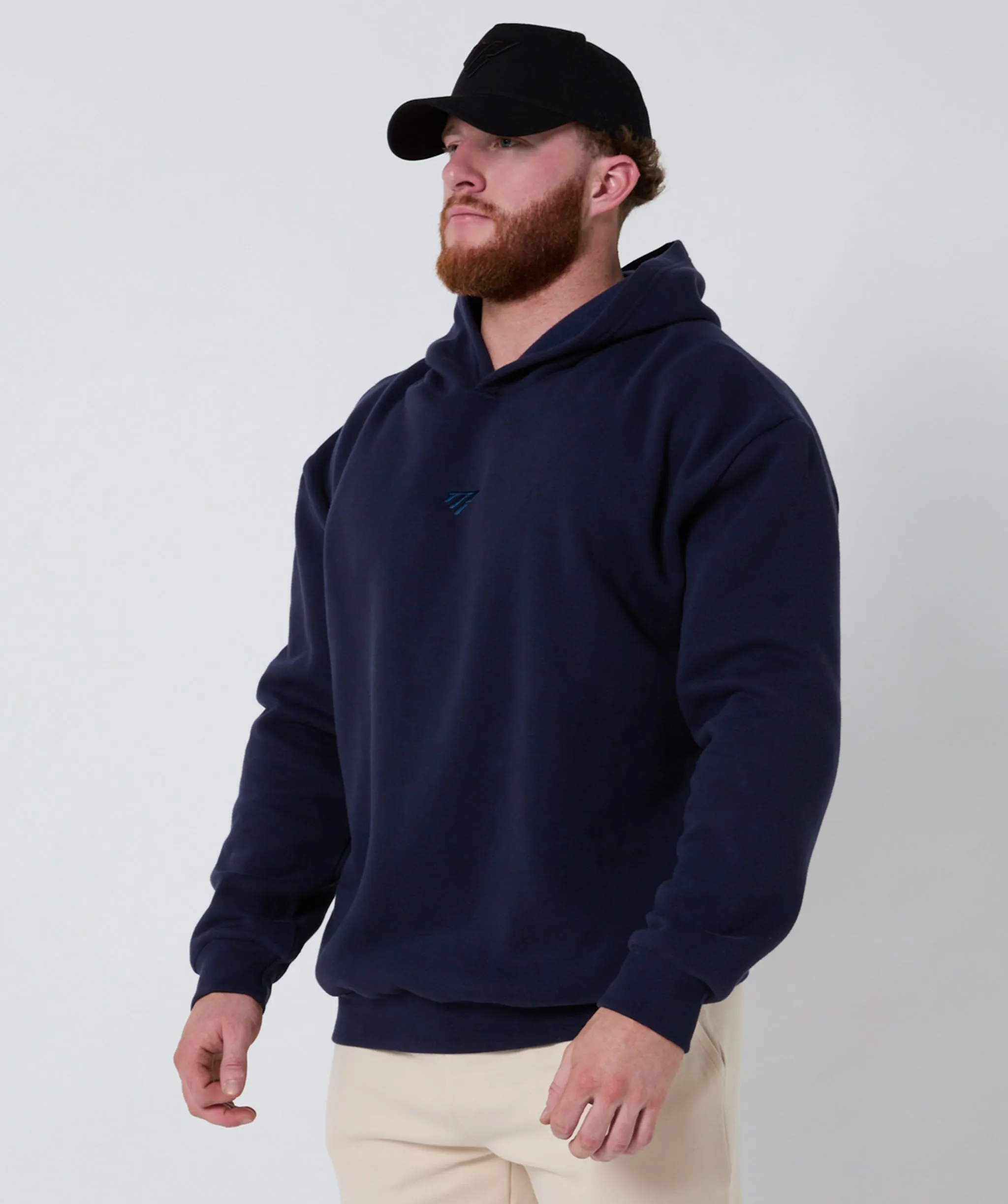 Push Beyond Oversize Hoodie Slate