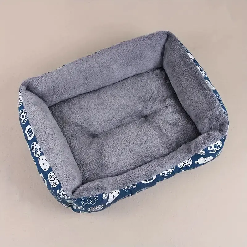Rectangular Pet Sleeping Bed