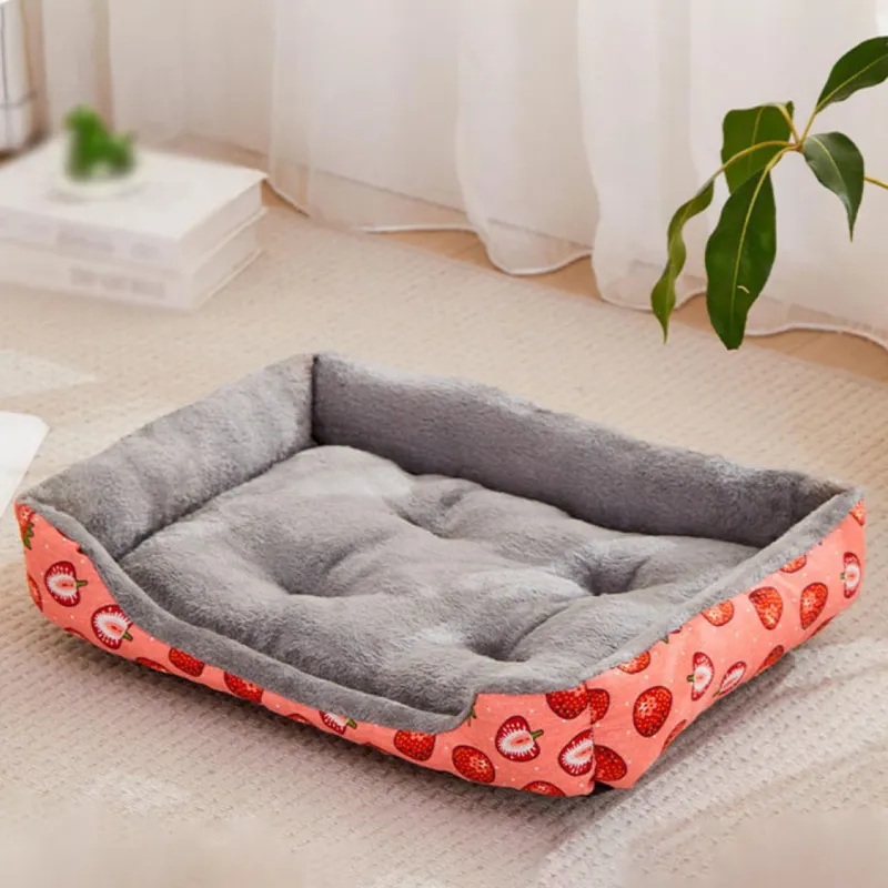 Rectangular Pet Sleeping Bed