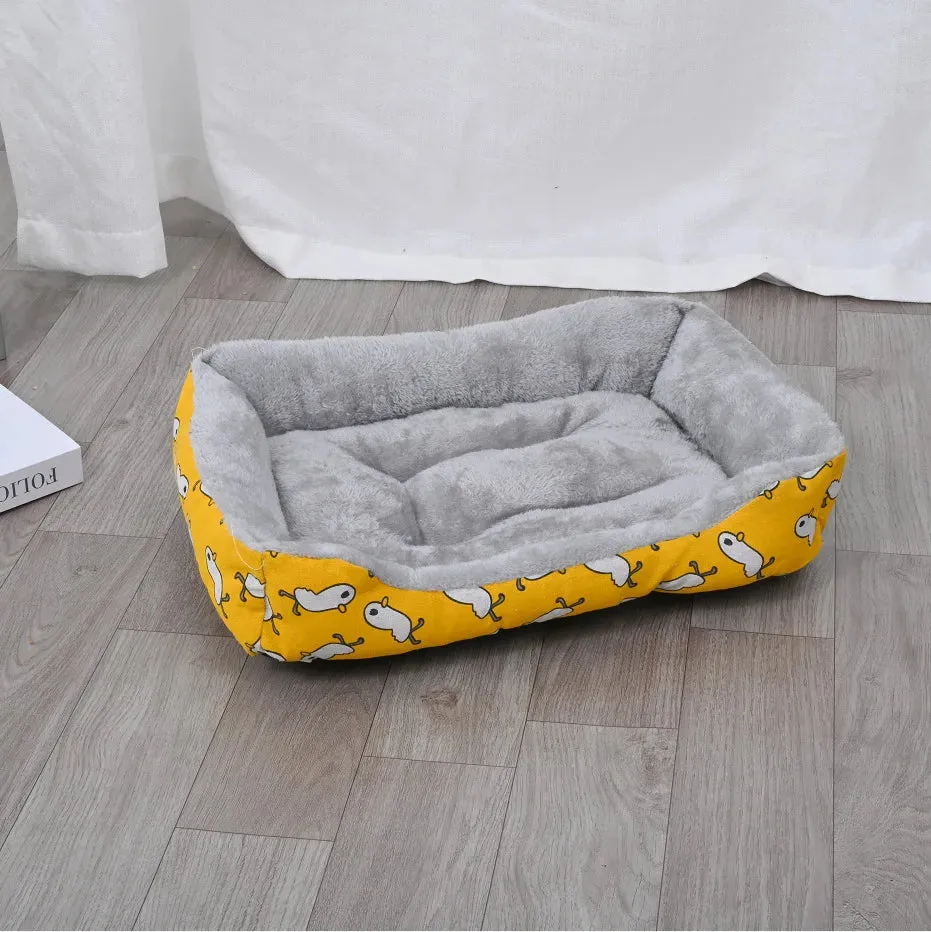 Rectangular Pet Sleeping Bed