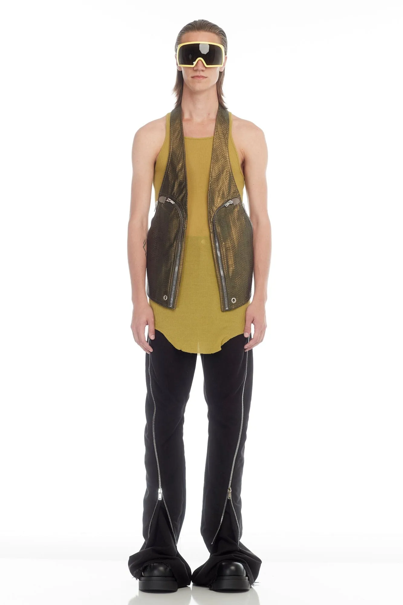 Rick Owens Python Bauhaus Vest