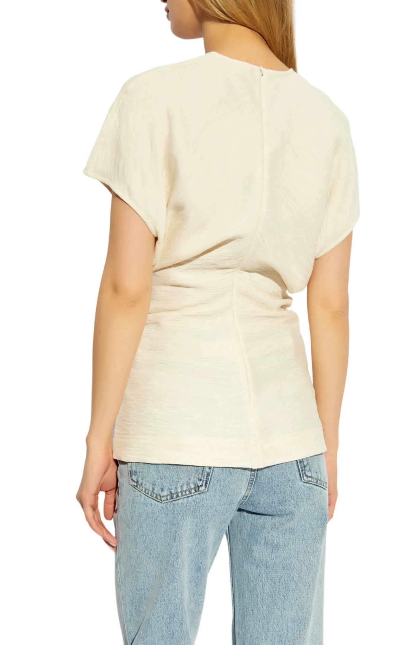 Round neck top