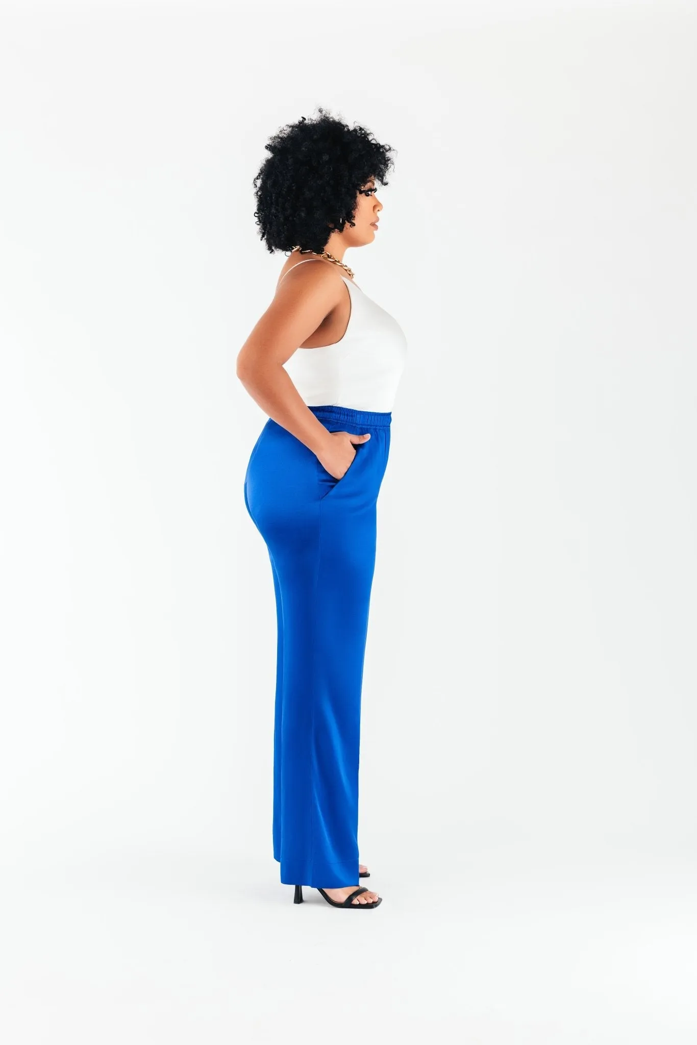 Satin Olivia Pant
