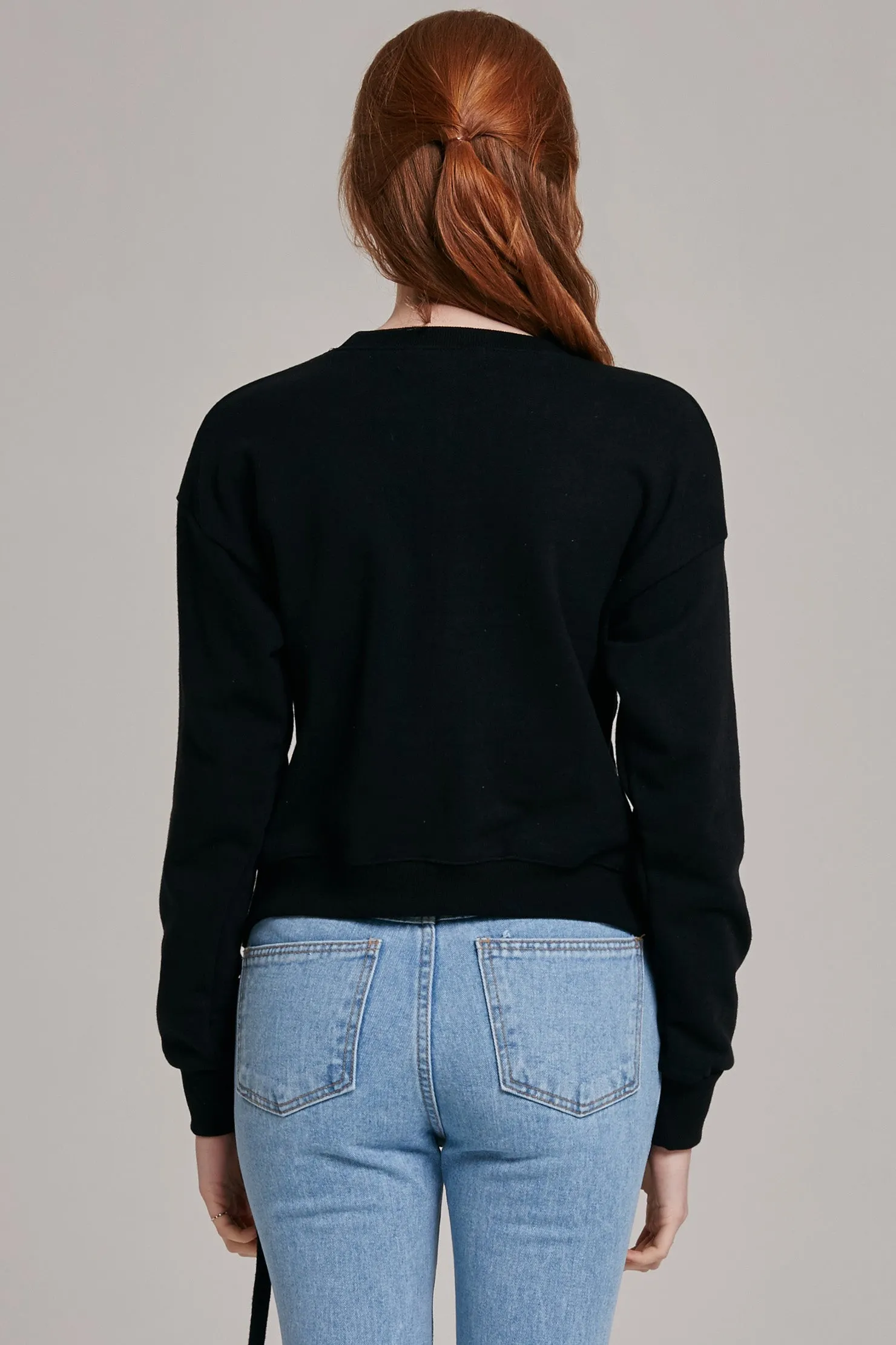 Selma Tie Ribbon Front Sweater