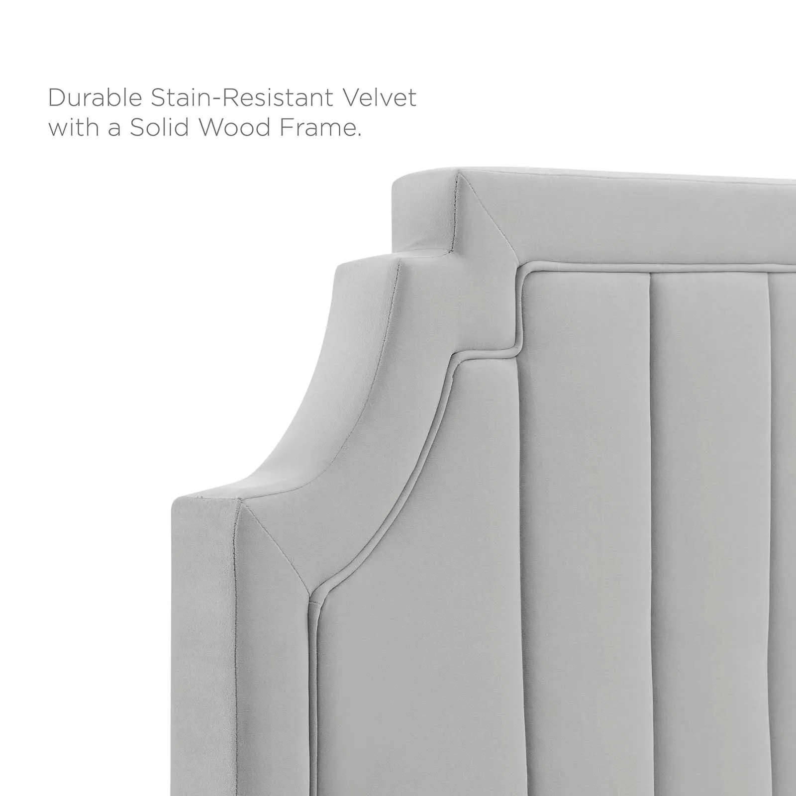 Sienna Performance Velvet Platform Bed