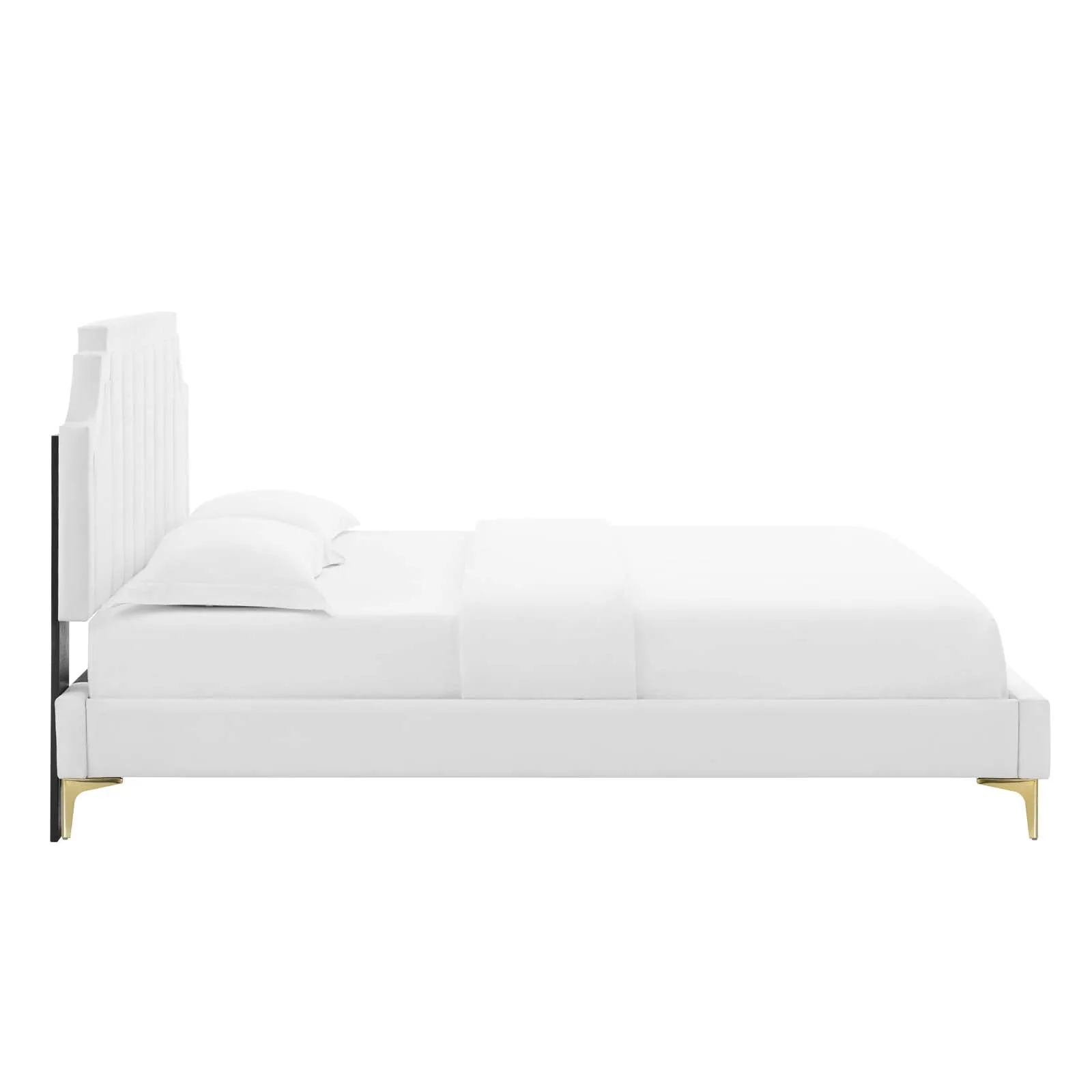 Sienna Performance Velvet Platform Bed
