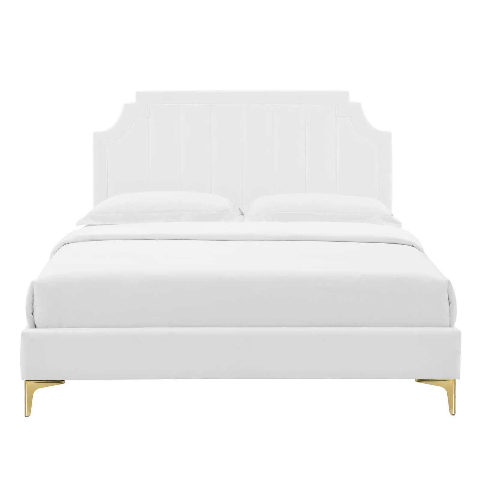 Sienna Performance Velvet Platform Bed
