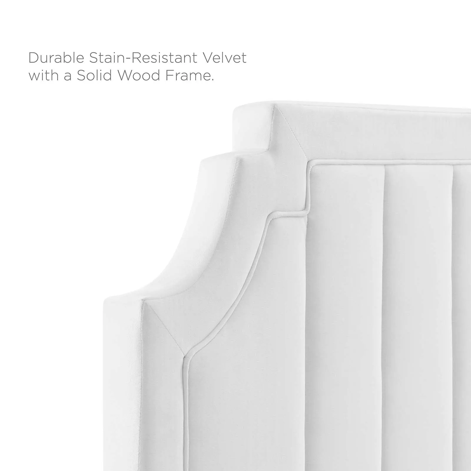 Sienna Performance Velvet Platform Bed