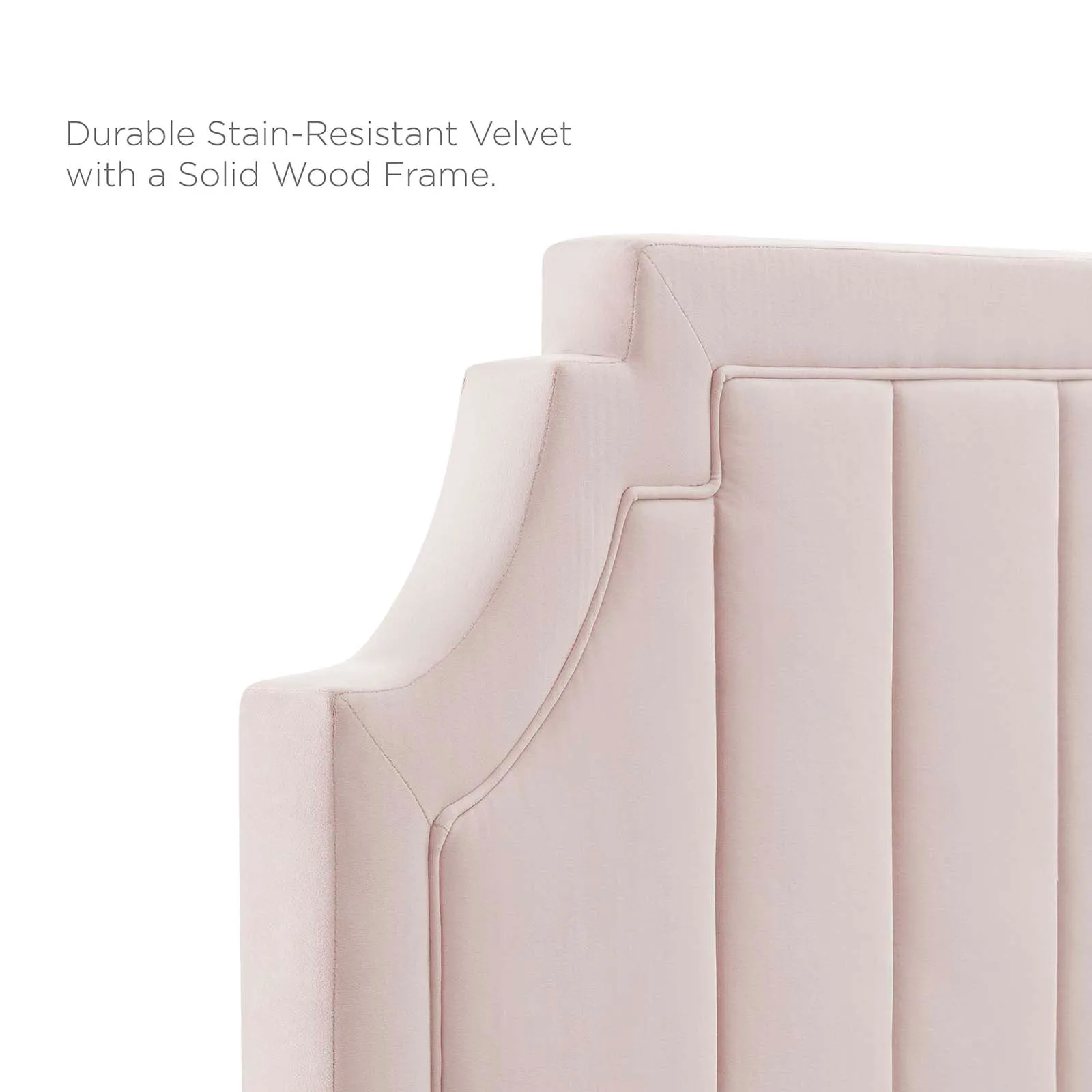 Sienna Performance Velvet Platform Bed