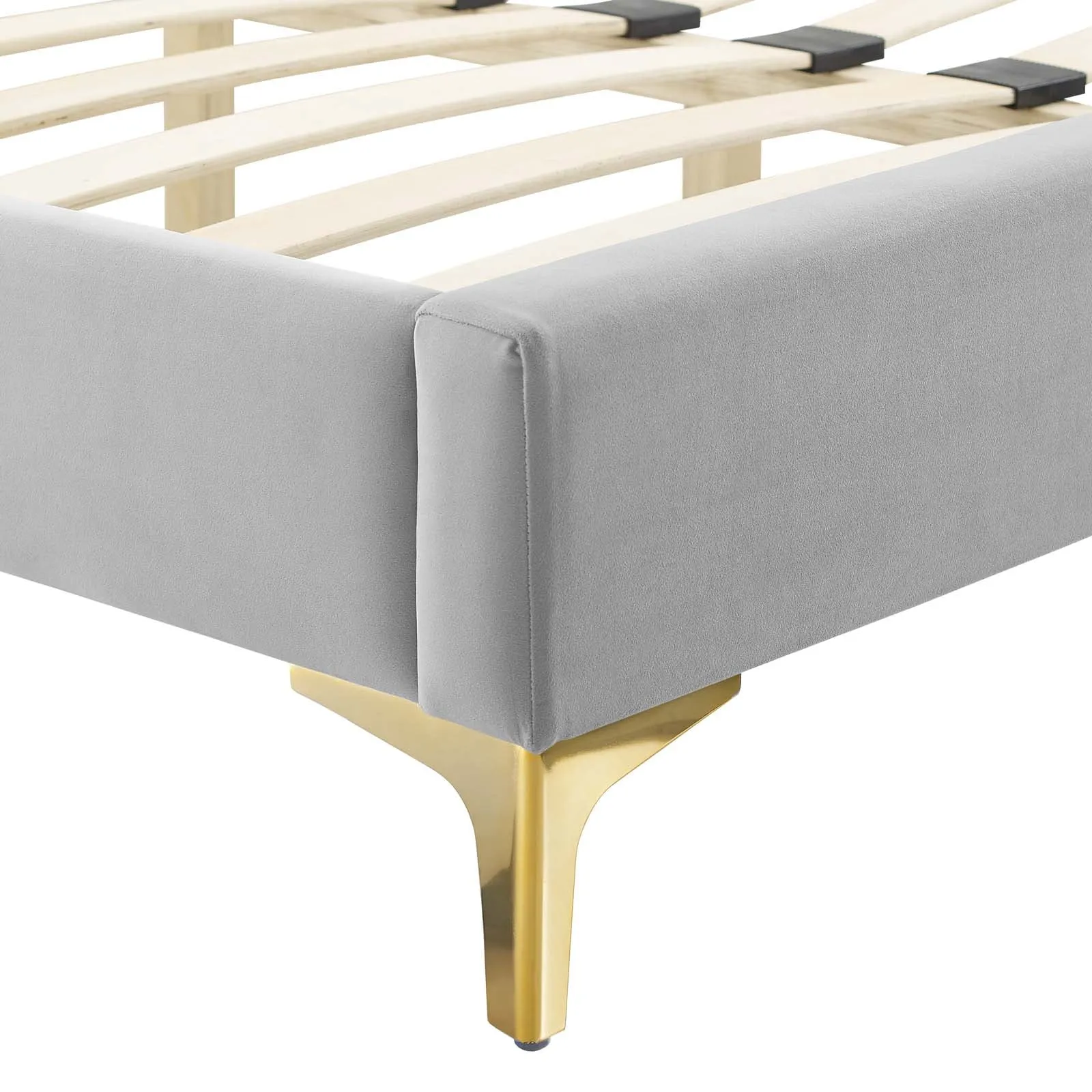 Sienna Performance Velvet Platform Bed
