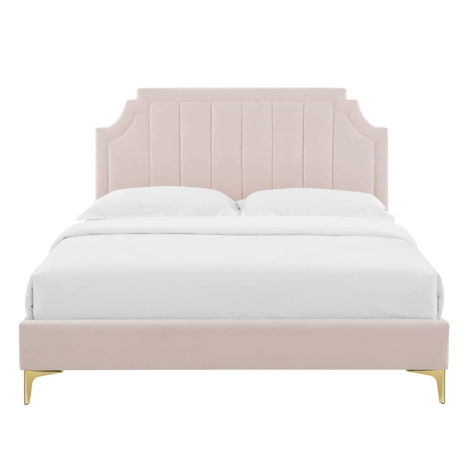Sienna Performance Velvet Platform Bed