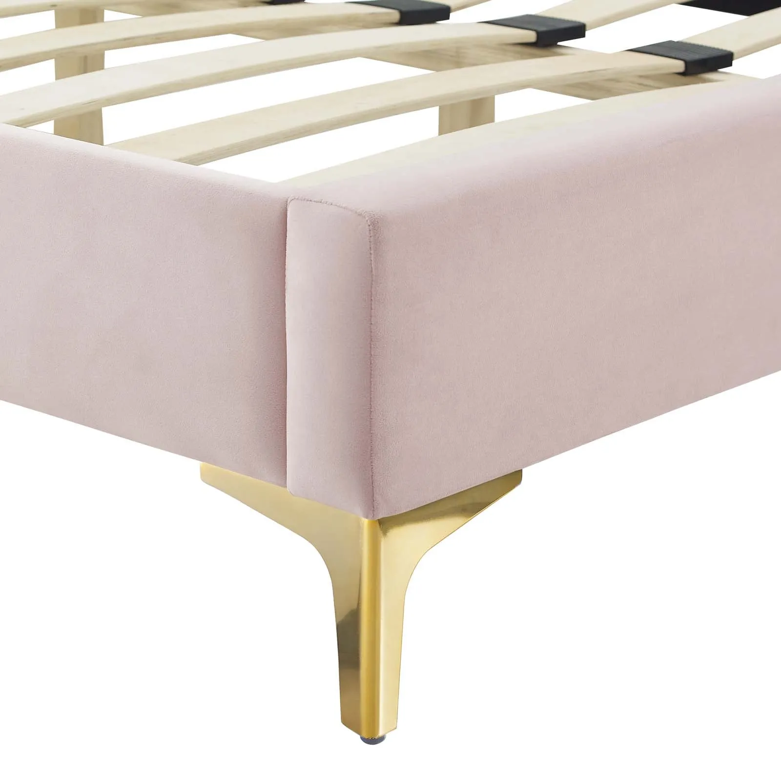 Sienna Performance Velvet Platform Bed