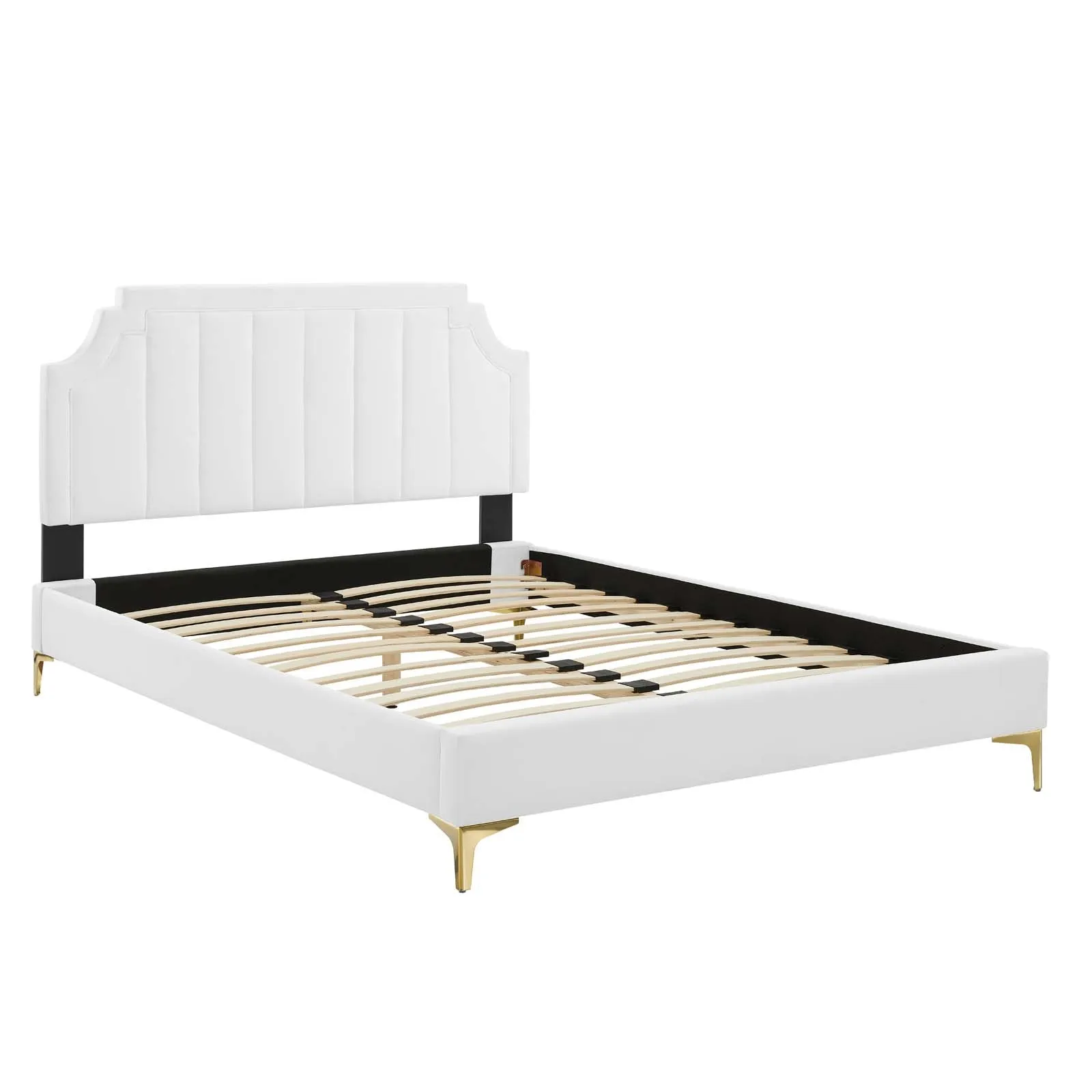 Sienna Performance Velvet Platform Bed