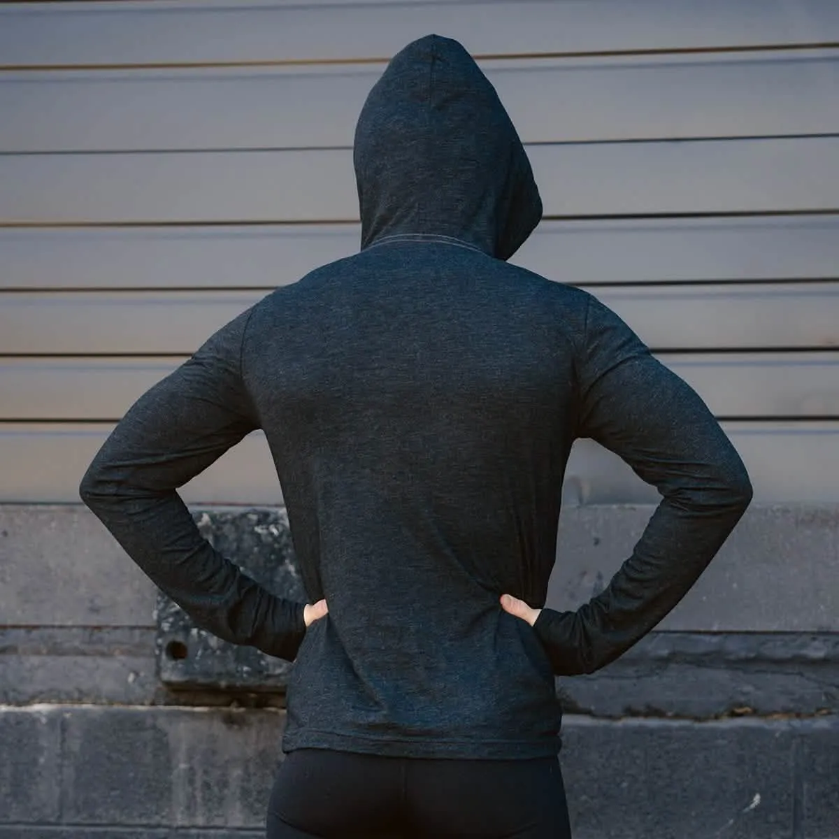 Subtle Spearhead Hoodie - Tri-Blend