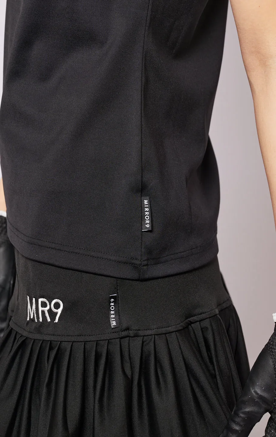 Taylor high neck tops/3color