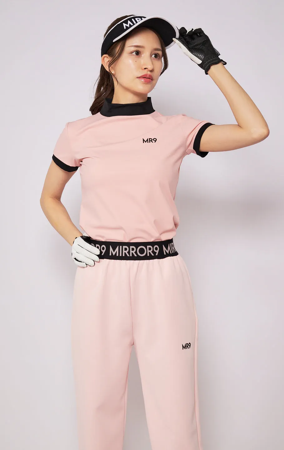 Taylor high neck tops/3color