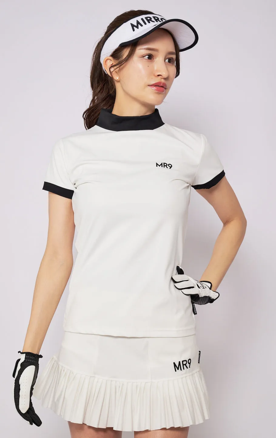 Taylor high neck tops/3color
