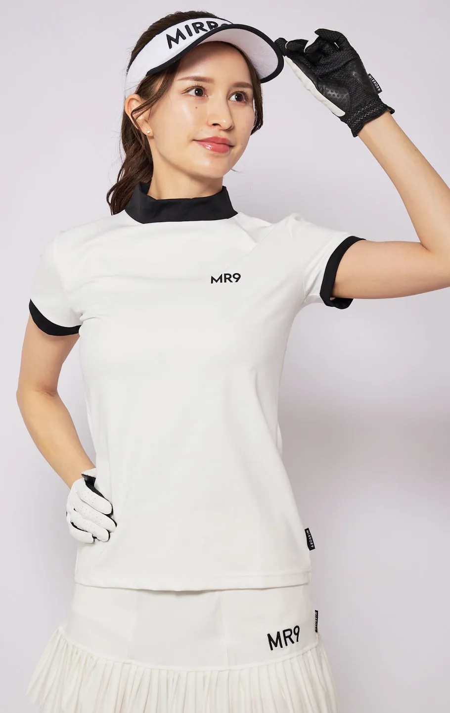 Taylor high neck tops/3color
