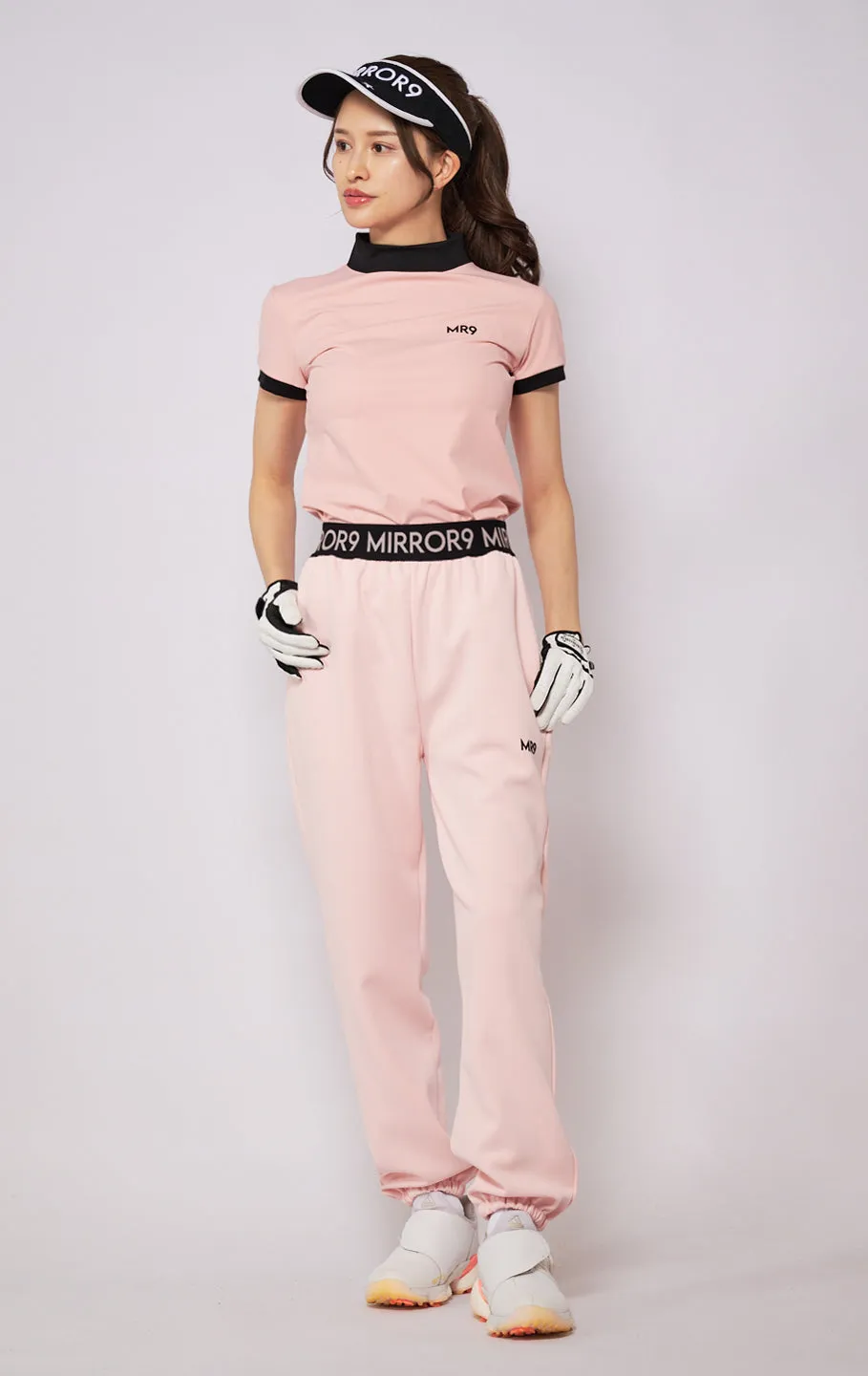 Taylor high neck tops/3color