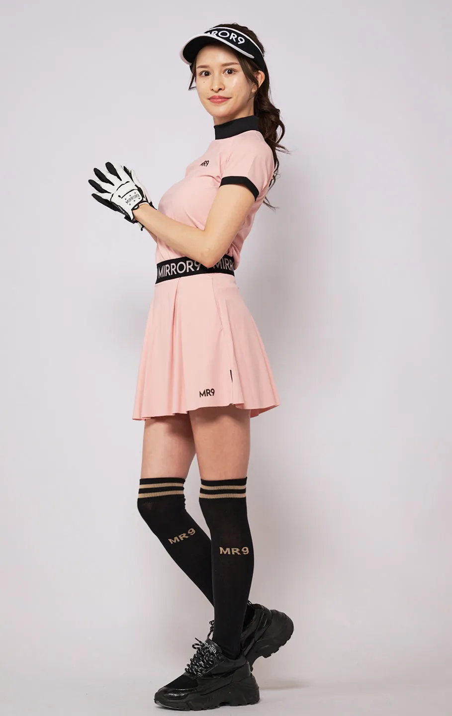 Taylor high neck tops/3color