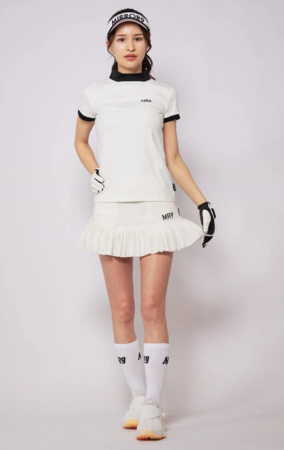 Taylor high neck tops/3color