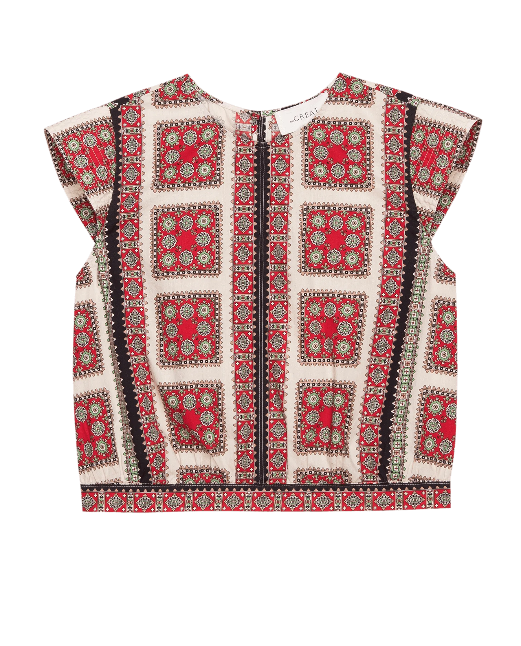 The Midland Top. -- Westward Bandana Print