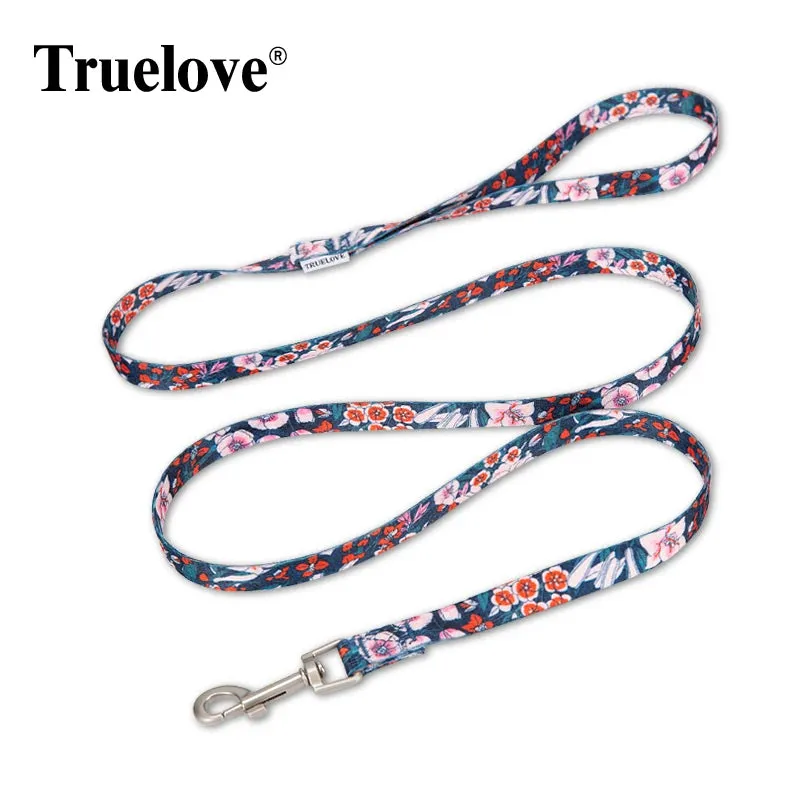Truelove Spring Floral Pet Leash for Small to Medium Dogs and Cats