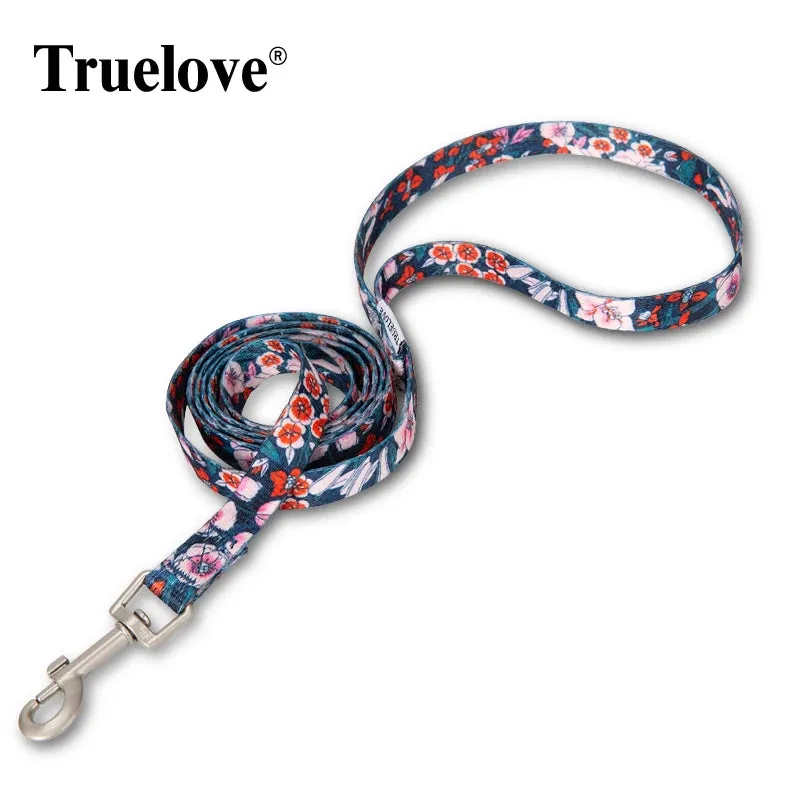 Truelove Spring Floral Pet Leash for Small to Medium Dogs and Cats