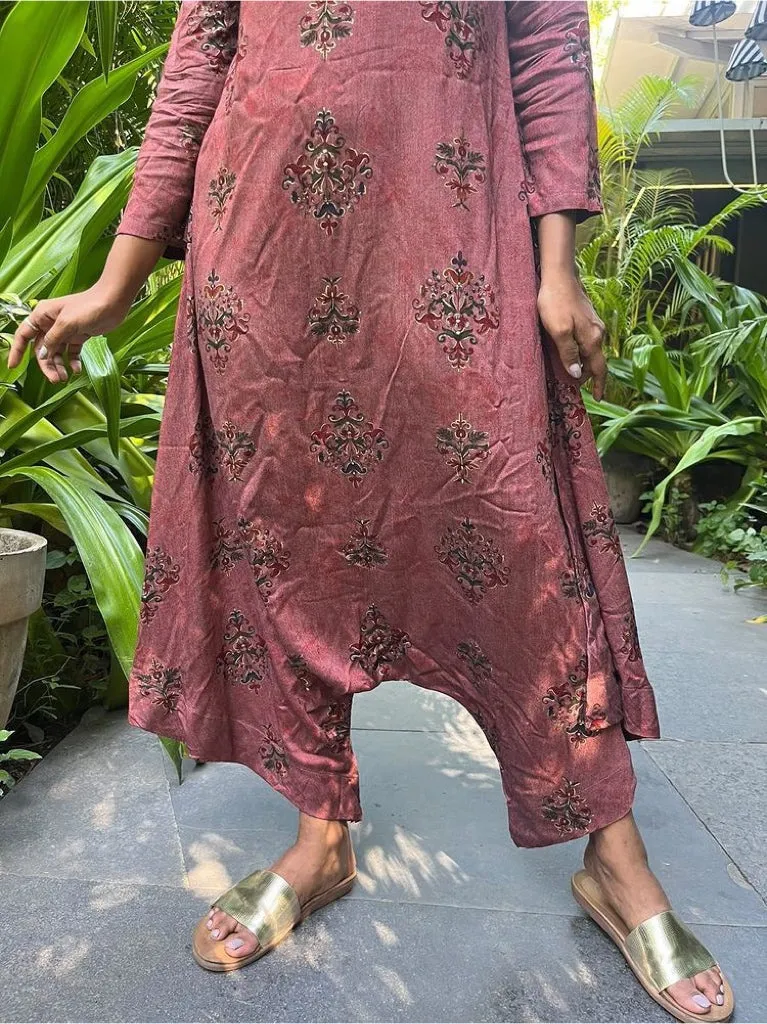Tuta suit - Dhoti Style