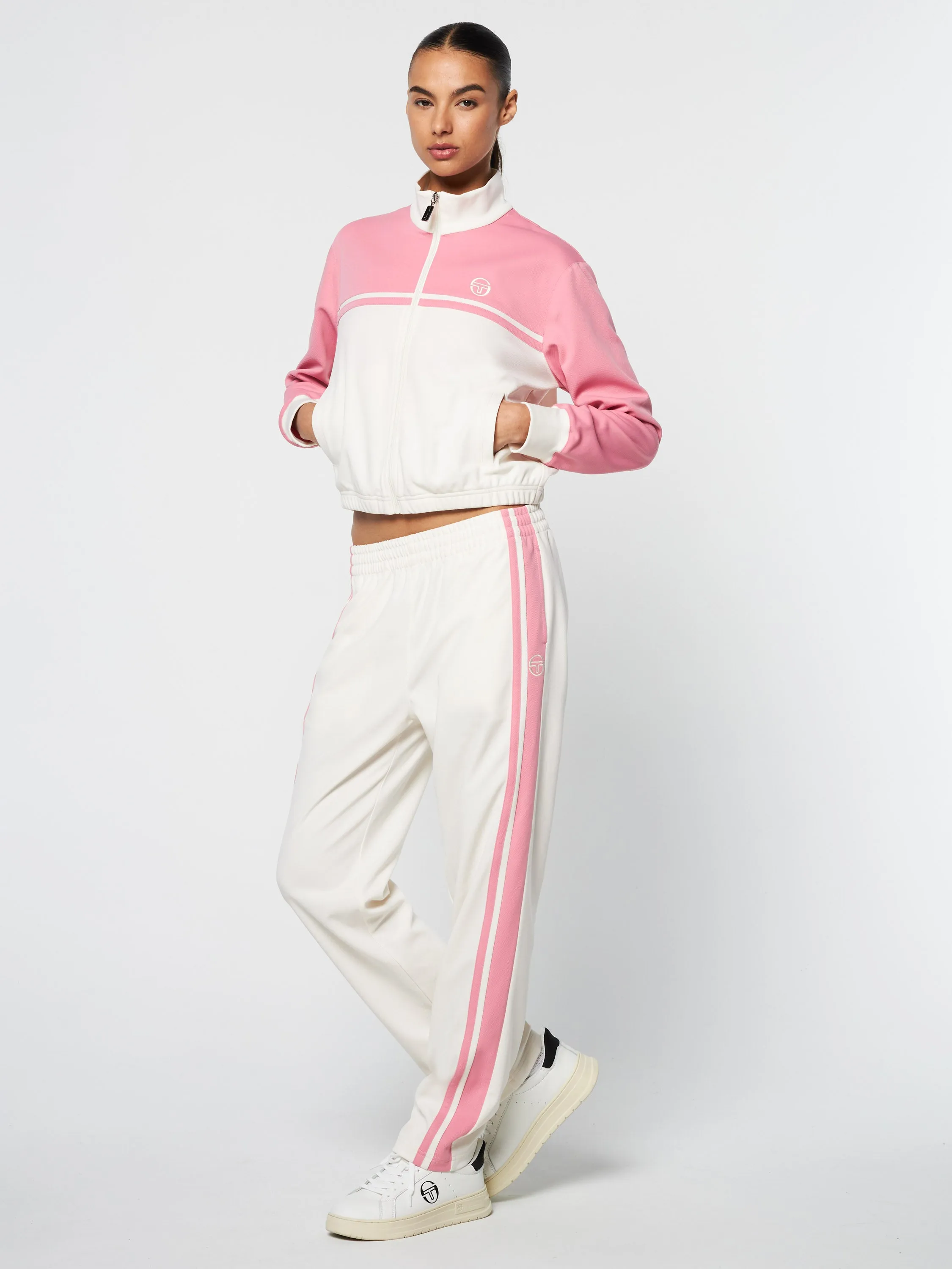 Vasto Track Jacket- Wild Rose