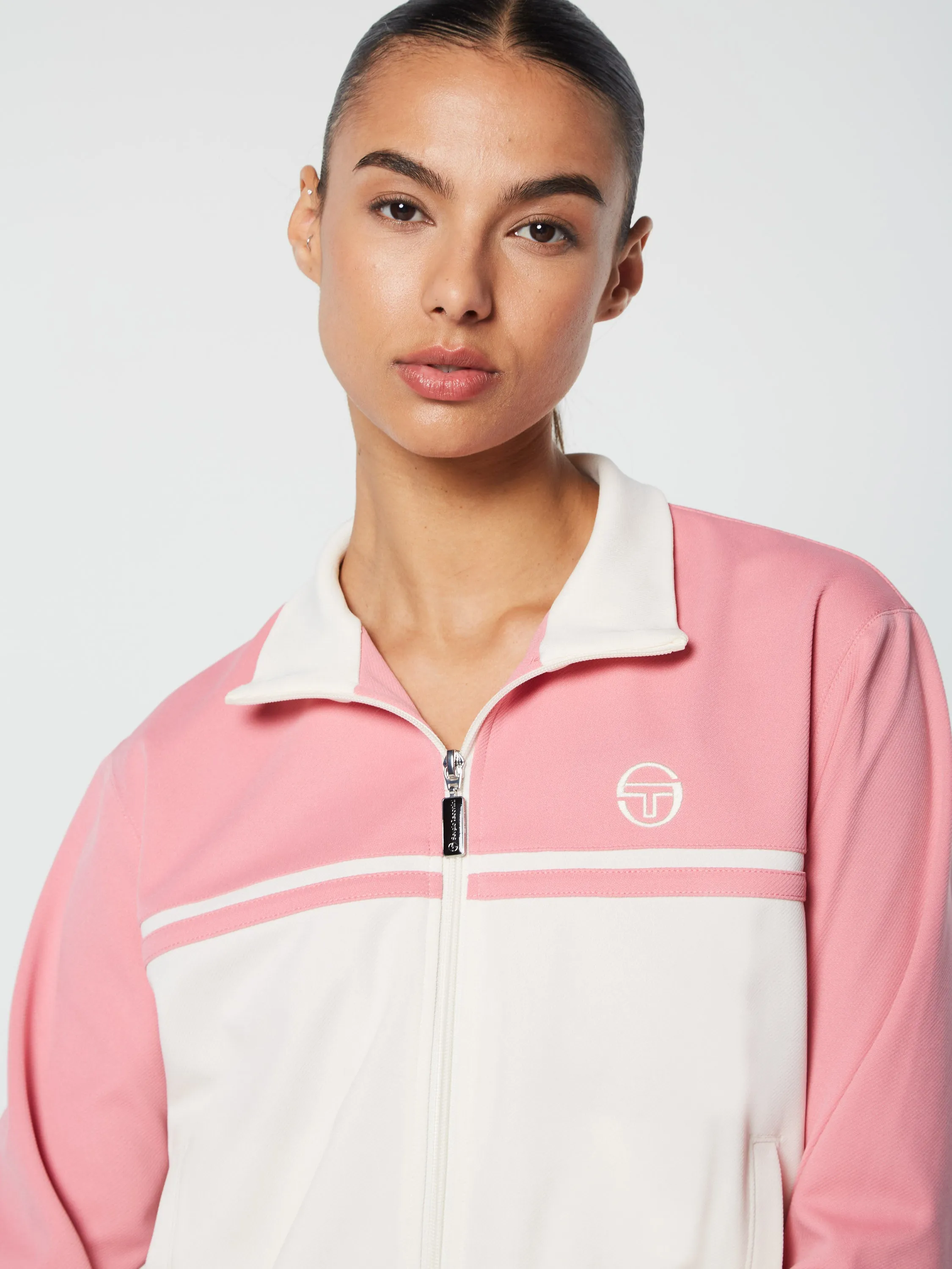 Vasto Track Jacket- Wild Rose