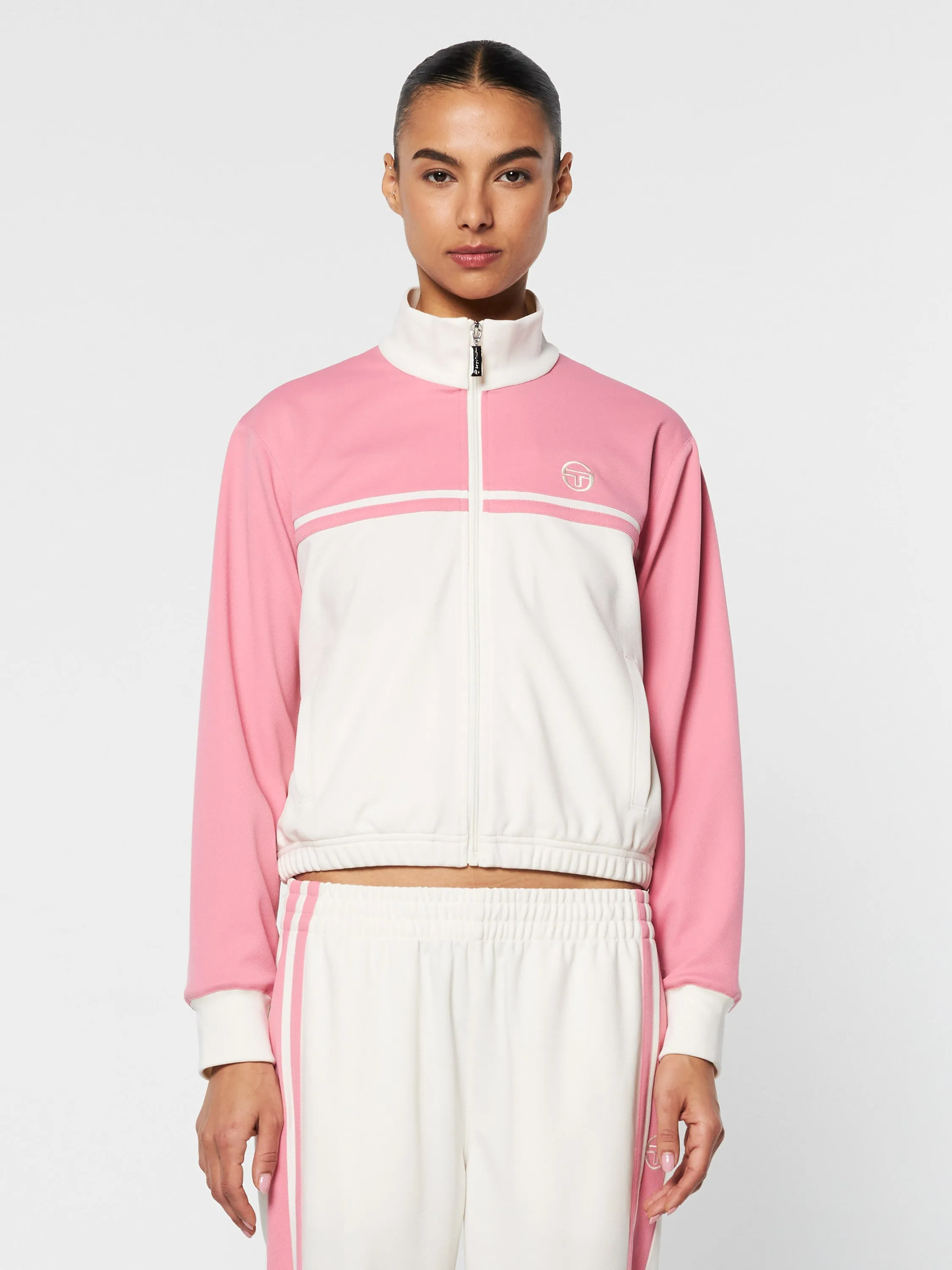 Vasto Track Jacket- Wild Rose