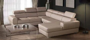 Vento III U Shape Corner Sofa Bed