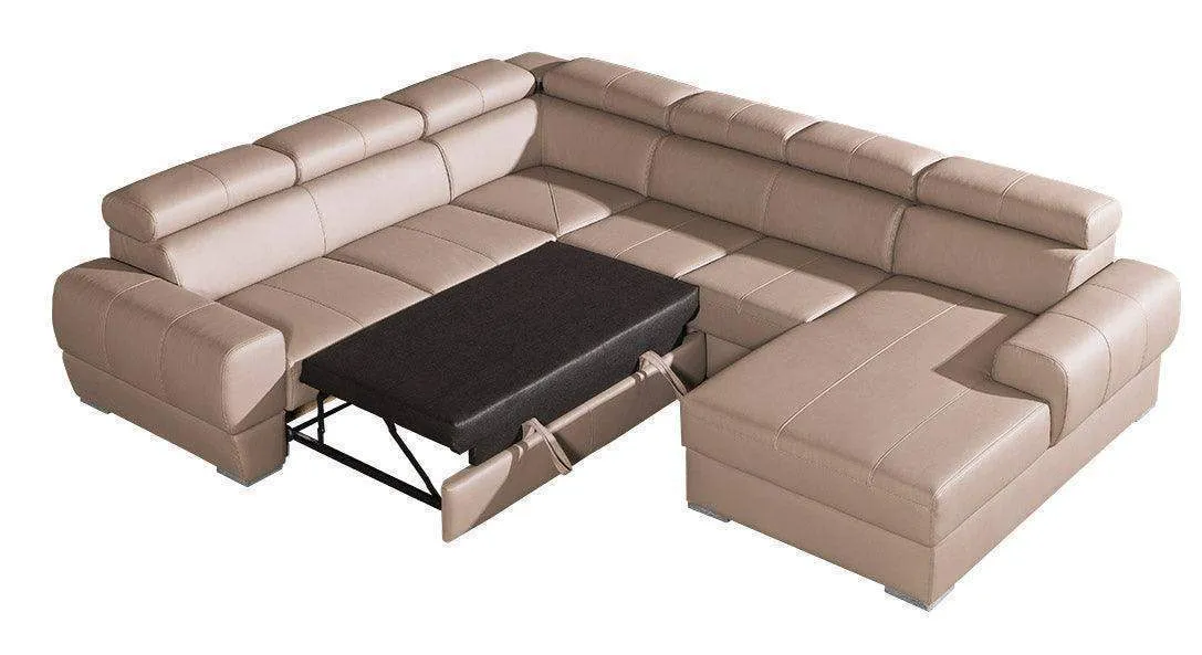 Vento III U Shape Corner Sofa Bed