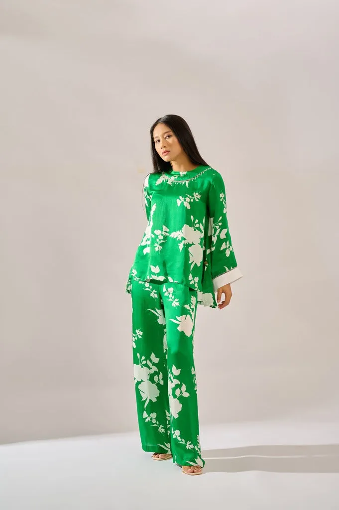 Verdure printed co-ord set