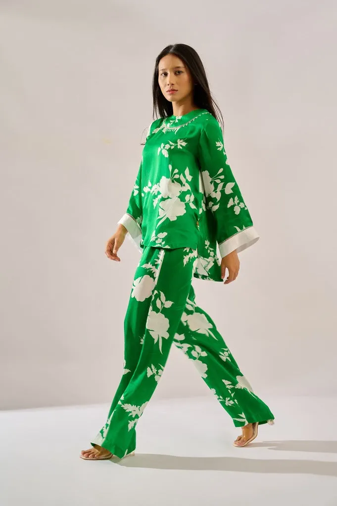 Verdure printed co-ord set