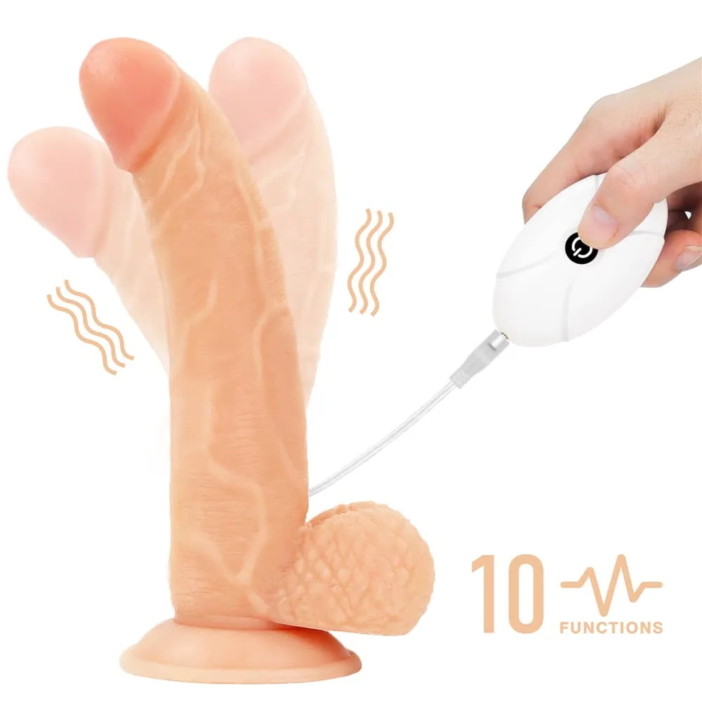 Vibrating Easy Strapon Set 8.5''