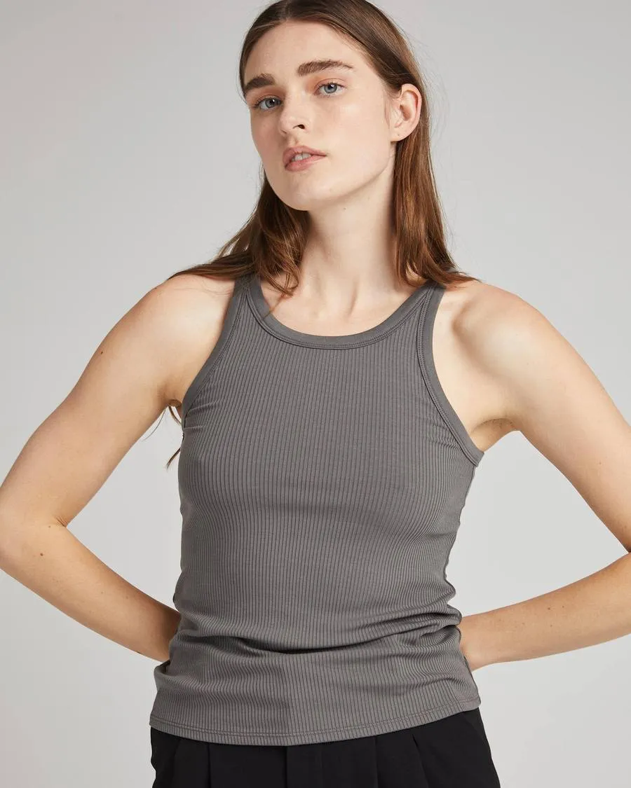 Vintage Rib Tank (Gunmetal)